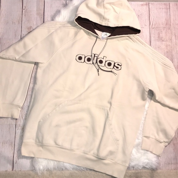 adidas cream hoodie